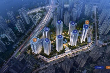 重庆九龙坡盘龙重庆中交城楼盘新房真实图片