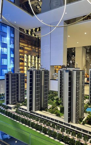 檀悦府位于东海岸门户位置94亩新中式新中式中庭花园68159住宅