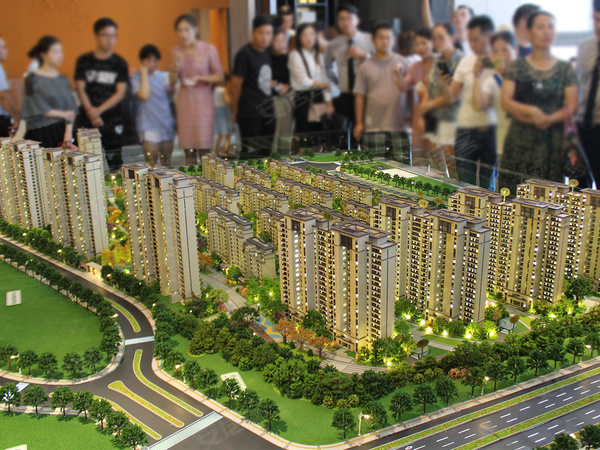 绿都洛阳府规划沙盘