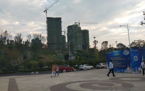 花溪恒大文化旅游城售楼部外面的世界,住房商铺门面找我哦