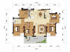 南宁保利冠江墅户型图，南宁保利冠江墅房型图，保利冠江墅原始户型图大全 - 安居客