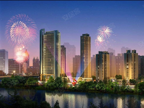 西南欢乐城楼盘建筑物外景