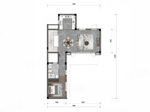 绿城·云栖桃花源合院220㎡户型，绿城·云栖桃花源别墅约220.00平米户型图，朝南朝向 - 宁波安居客