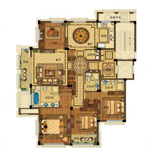 绿城明园户型图