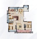  华发中城中央荟户型图