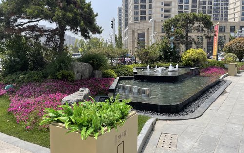 江都碧桂园悦都荟绿化环境