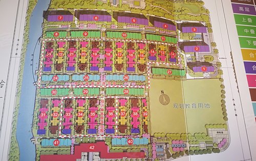 本次合院开盘位置哦