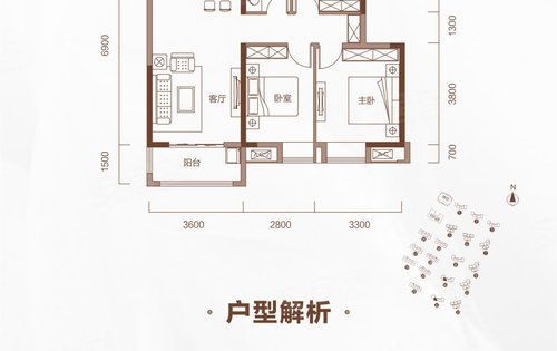 重庆融创国博城户型图图片