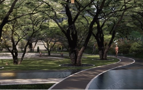 小区内环形跑道