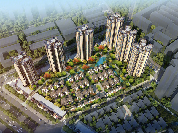龙光江南大境楼盘建筑物外景