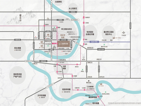 保亿御景润园,重庆保亿御景润园房价,楼盘户型,周边配套,交通地图,曹家湾轻轨站2号出口 - 安居客