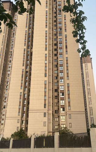 小区的栋楼外观