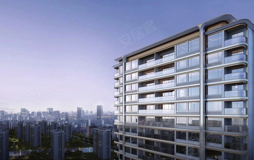 建发云栖上宸动态:外立面效果图-杭州安居客