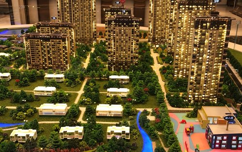 路劲时代城二期天峦沙盘