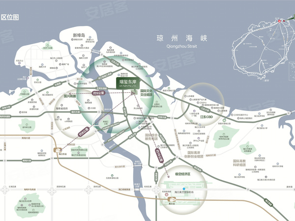 玺悦东岸,海口玺悦东岸房价,楼盘户型,周边配套,交通地图,琼山大道以东,规划十三号路以南 - 安居客