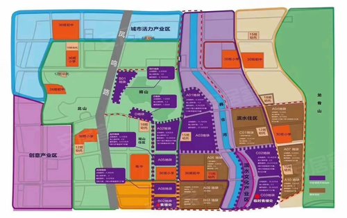 锦绣天地地块分布