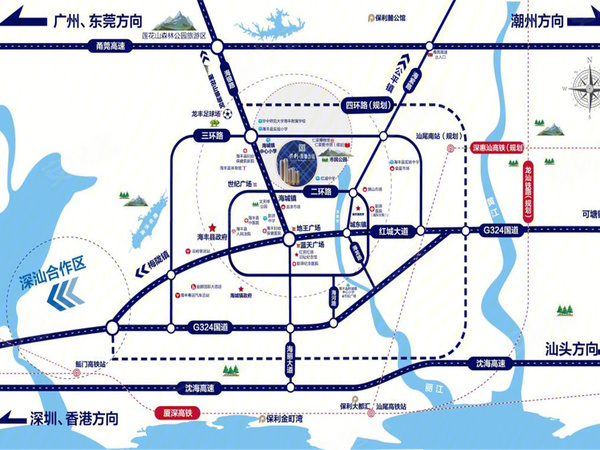 保利海德公馆,海丰保利海德公馆房价,楼盘户型,周边配套,交通地图,海