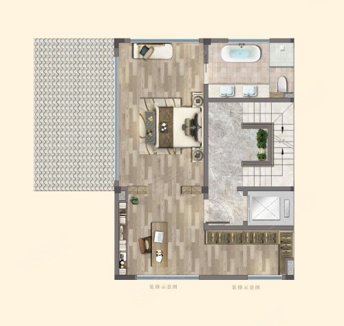 绍兴棠颂和鸣376㎡户型,绍兴棠颂和鸣别墅约376.00平米户型图,朝南朝向 - 绍兴安居客