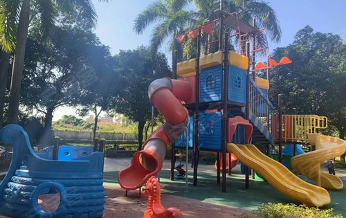 社区内儿童小乐园我们用心家长开心