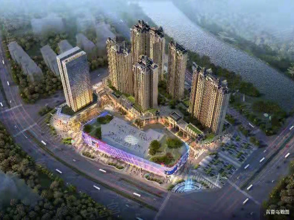 路桥·锦绣mini居公寓楼盘建筑物外景