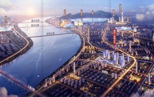 项目位于钱江新城2.0核心区域,钱江新城2.