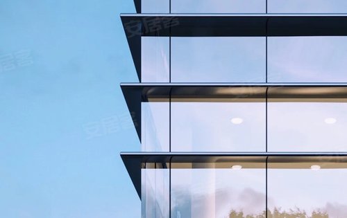 现代典雅高颜值外立面大面积玻璃窗幕回归建筑本源