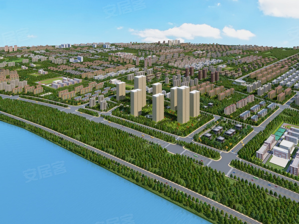 滨河金茂府,太原滨河金茂府房价,楼盘户型,周边配套,交通地图,滨河东路与平阳路西一巷交叉口向东 200 米 - 安居客