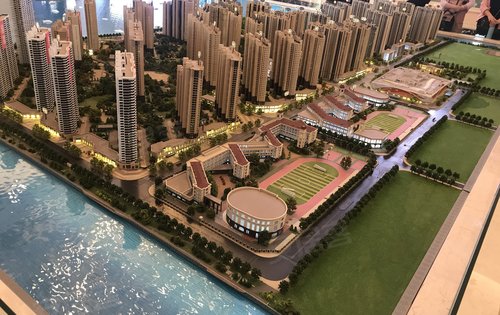 维多利亚湾沙盘图
