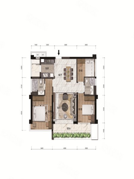 合群·天合名轩户型图