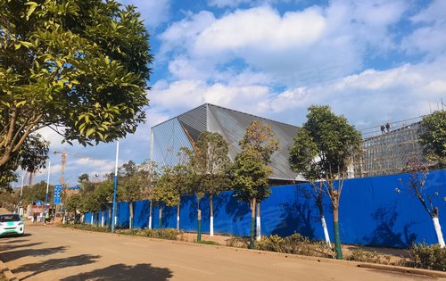 中建金科向山的岛动态:换个角度看售楼部-昆明安居客