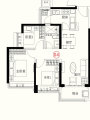 中山恒大悦珑湾楼层平面图