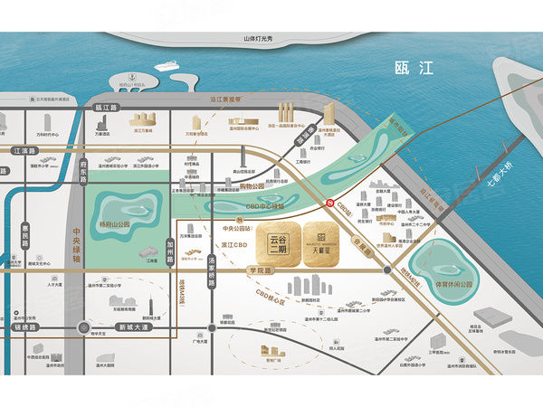 天樾玺，温州天樾玺房价，楼盘户型，周边配套，交通地图，会展路与学院路交界口 - 安居客