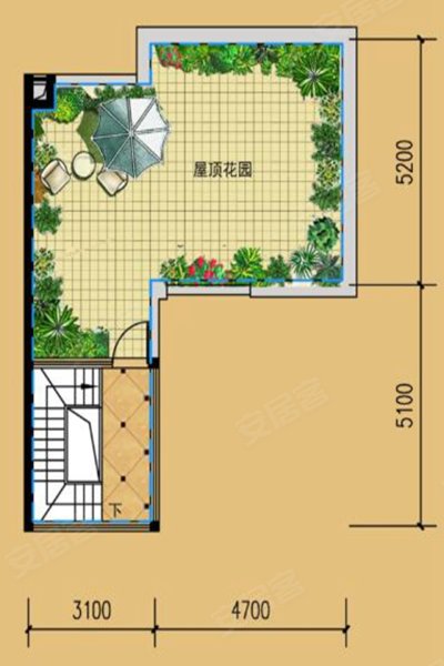 成都北星城别墅户型图图片