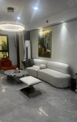 130平4米大开间的客厅让居家更舒适