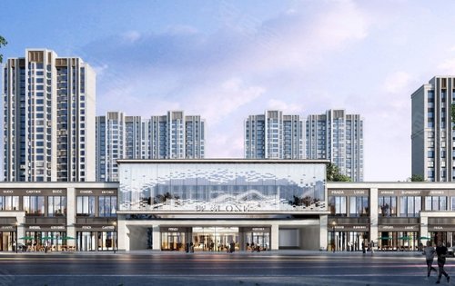 白鸟湖万达沿街商铺效果图展示!