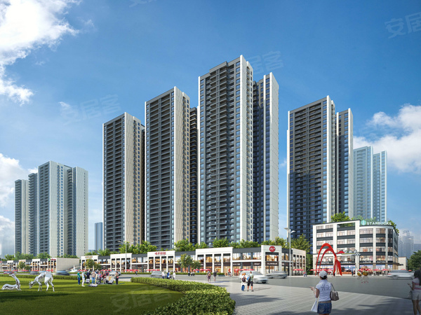 中驰国际楼盘建筑物外景