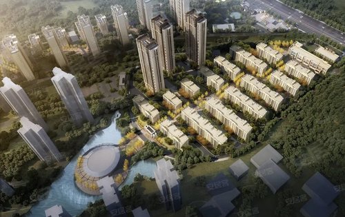 清江山水九程,四期6层花园洋房,142-164平还有少量房源在售,售楼部