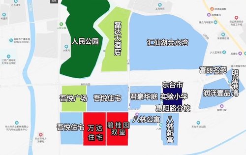 东台吾悦广场平面图图片