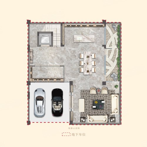 绍兴棠颂和鸣318平户型,绍兴棠颂和鸣别墅约318.00平米户型图,朝南朝向 - 绍兴安居客