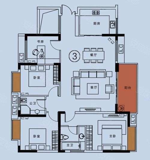 遵义理想城户型图