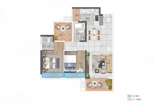 美庐二期户型图
