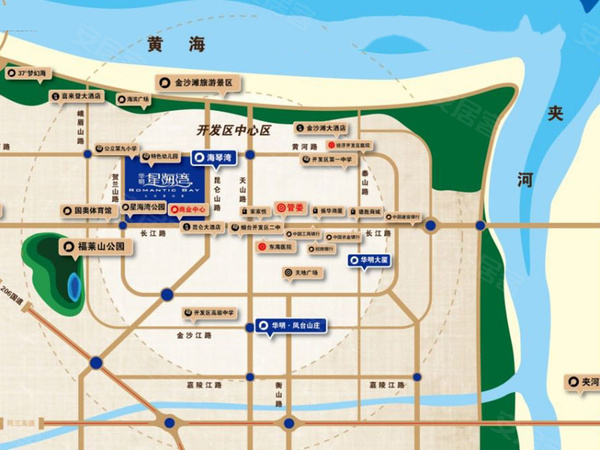 华明星海湾,烟台华明星海湾房价,楼盘户型,周边配套,交通地图,贺兰