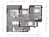 中建御湖壹号楼层平面图