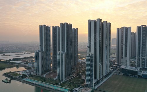 波上清风画船明月人归后亚运城天珑one实拍江景瞰狮子洋大小浮莲岗