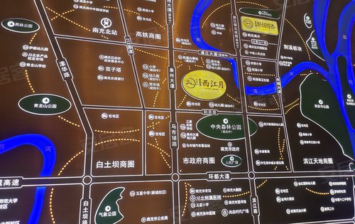 南充市果州大道线路图图片