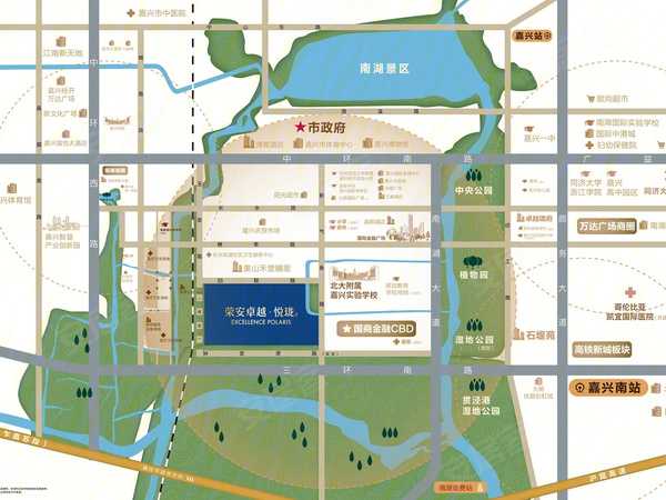荣安卓越·悦珑庭,嘉兴荣安卓越·悦珑庭房价,楼盘户型,周边配套,交通地图,新气象路与四联路交汇处 - 安居客