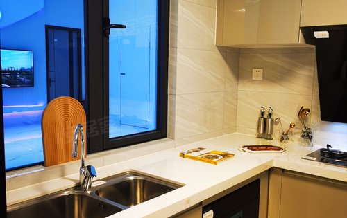 碧桂园新宸湾123平的厨房设计