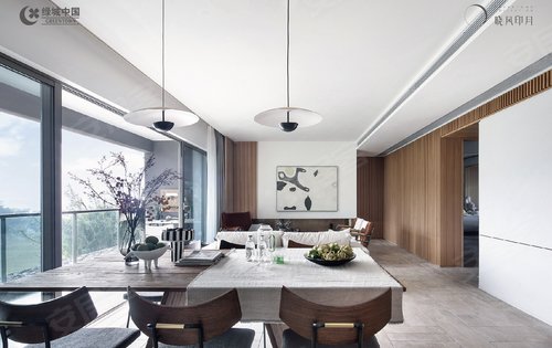 绿城晓风印月动态:绿城晓风印月C户型套内114建面143、样板间的实景图,太美了-重庆安居客