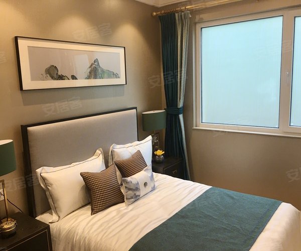雅居乐·聆湖雅苑125㎡户型，雅居乐·聆湖雅苑4室2厅2卫1厨约125.00平米户型图，朝南朝向 - 上海安居客