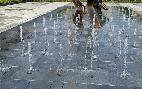 国际半岛旱喷广场